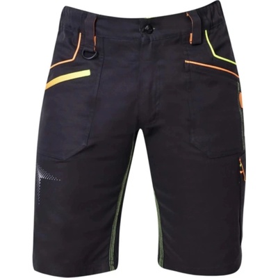Ardon H6652 CREATRON kraťasy černá neon