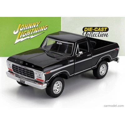 Johnny lightning Bronco Ford usa Pick-up 1978 Black 1:24