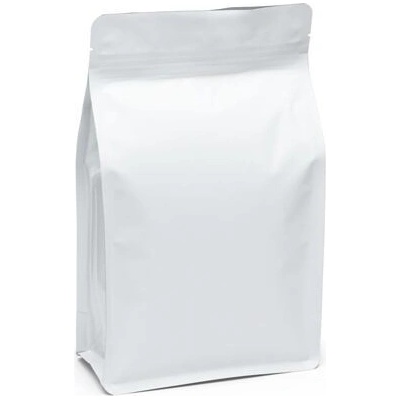 Sáček s plochým dnem | ZIP | bílý mat obsah 1500ml (160 x 270 + 75 mm)