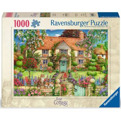 Ravensburger - Puzzle Rose Cottage - 1 000 piese