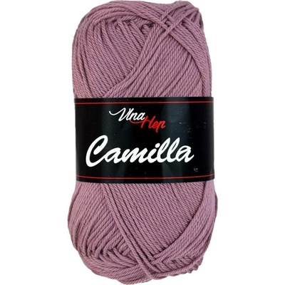 Vlna - Hep Příze Camilla_8077 hnědofialová