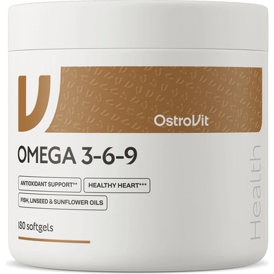 OstroVit Omega 3-6-9 180 kapslí