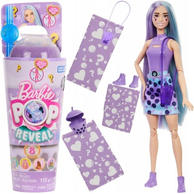 Barbie Pop reveal barbie bubble tea mliečny čaj HTJ19