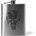 DRAGOWA Гравирана плоска бутилка Frank The Punisher 210 ml (36424)