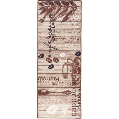 Hanse Home Кафяв кухненскиа пътека Delicious Coffee, 67 x 180 cm Delicious Coffee - Hanse Home (102371-67x180)