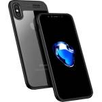 iPaky iPhone XS 5.8 IPAKY Силиконов протектор за телефон Устойчив на удари акрилен заден капак BLACK GP-72431 (GP-72431)