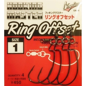 Nogales Hooking Master Ring Offset vel.1 4 ks