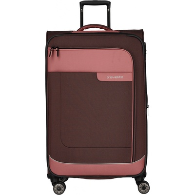 Travelite Viia 4w L Rose 103 l – Zboží Dáma