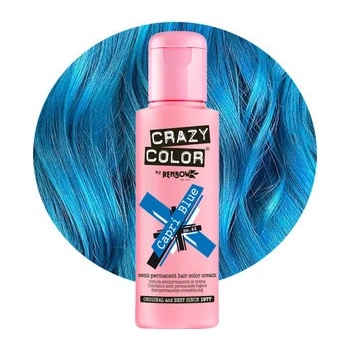 Crazy Color Polotrvalá farba Capri Blue Nº 44 100 ml