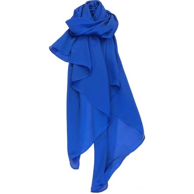 Classic Scarf modrá šála
