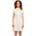 Urban classics Viscose Twill short sleeve romper - Beige / White (White Sand)