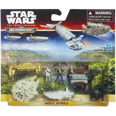 Hasbro Star Wars Micromachines Gold series figurky a stroje Space Pursuit