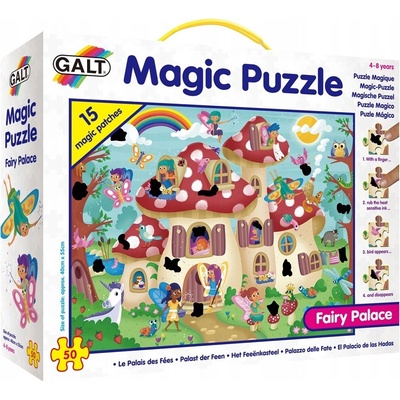 Galt Asmodee Česká republika Kouzelná skládačka Palác pohádek 2 15 dílků