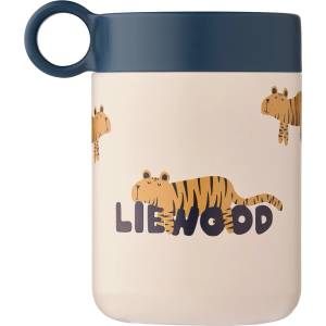 LIEWOOD Детски контейнер за храна Liewood Kid's Kiani Printed Food Jar Food storage - Tiger / Sandy - размер 350 ml (533-2347-0511)