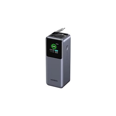 UGREEN Powerbank PB726 PD 20000 mAh 3 Ports 165W Retractable Cable