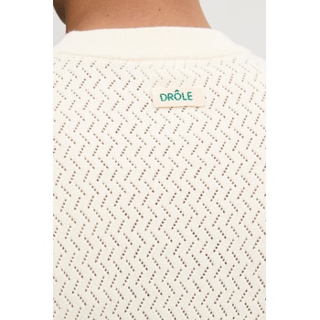 Drôle de Monsieur пуловер тениска мъжки памучен Maille Ajourée D Miroir (K.PO202.CO292.OW)