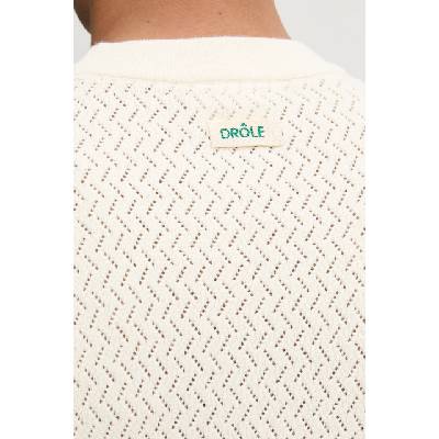 Drôle de Monsieur пуловер тениска мъжки памучен Maille Ajourée D Miroir (K.PO202.CO292.OW)