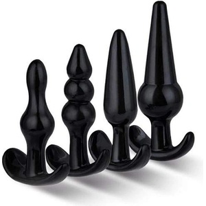 Afterdark Комплект анални разширители Butt Plug за постоянно носене "AFTER DARK" 4 броя
