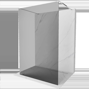 Mexen Kioto стенна преграда за душ свободностояща 120 x 200 см, графит 8 мм, хром (800-120-002-01-40)