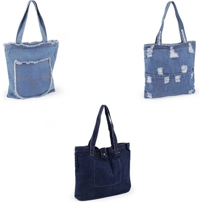 Prima-obchod Riflová taška 2 modrá jeans