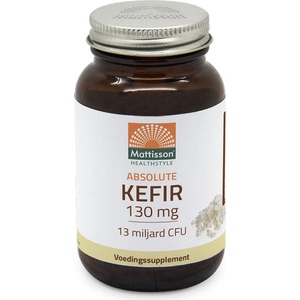 Mattisson Healthstyle Имунитет, Стомашно-чревен тракт - Кефир (лиофилизиран), 130 mg х 60 капсули Mattisson Healthstyle (MT2350)