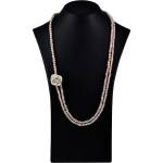Dannyra Колие с мъниста и цвят от истинска роза Sweet rose Dannyra Jewels