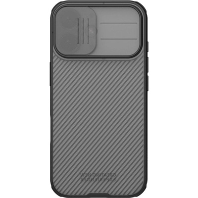 Nillkin iPhone 17 NILLKIN CAMSHIELD PRO Силиконов удароустойчив протектор за телефон, ивица, TRANSFER/черен GP-175235 (GP-175235)