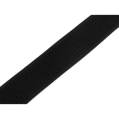 Suchý zip háček a plyš na jedné stuze šíře 38 mm Varianta: 2 černá, Balení: 1 m