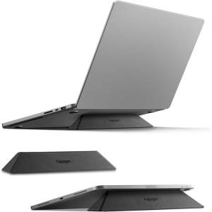 Spigen Slimfold Laptop Stand LD201-S4, черен (AMP10404)