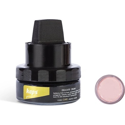KAPS Krém na obuv a odev Delicate Cream 50 ml bledo ružová