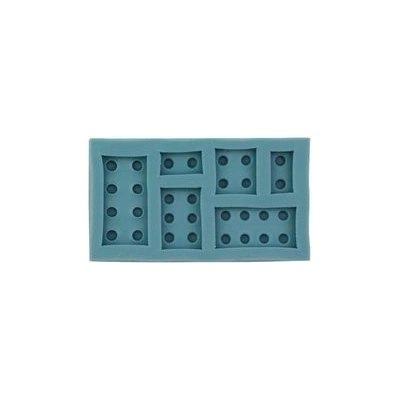 Cakesicq Silikonová formička lego kosty 10x6cm