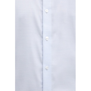 Calvin Klein Риза Calvin Klein в синьо с кройка по тялото с класическа яка LV019EU068 (LV019EU068)