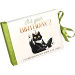 NBoutique Луксозна картичка NBoutique - Birthday Cat