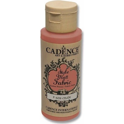 Cadence Boya Textilní barva Style Matt Fabric červená matná 59 ml