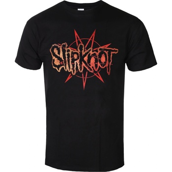 ROCK OFF мъжка тениска Slipknot - TESF Pentagram Heads - ROCK OFF - SKTS106MB