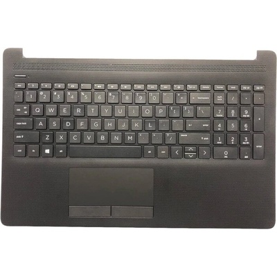 HP 15-db - Armrest + Klávesnica (US) - 77034787 Genuine Service Pack, Black