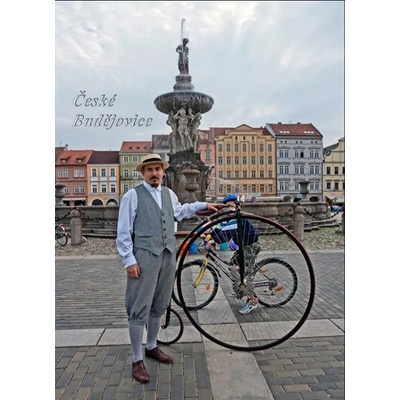 Herbia s.r.o. Pohlednice ČB Historické kolo
