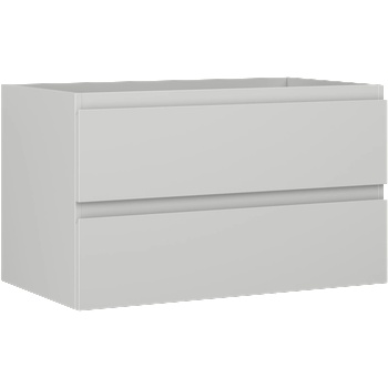 Mexen Orio баня шкаф за мивка 80 см, 2 чекмеджета, сив мат - 91A10-08047-2-BFF62 (91A10-08047-2-BFF62)