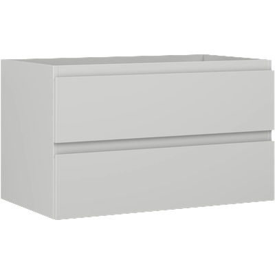 Mexen Orio баня шкаф за мивка 80 см, 2 чекмеджета, сив мат - 91A10-08047-2-BFF62 (91A10-08047-2-BFF62)