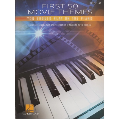 First 50 Movie Themes You Should Play pro klavír – Zboží Dáma