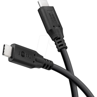Goobay 74201 Thunderbolt 3,Thunderbolt 4,USB 3.2, 1,5m, černý