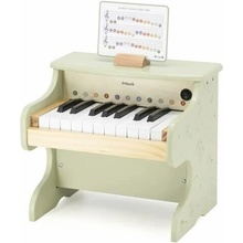 PolarB Dětské dřevěné piano zelené