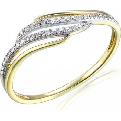 Gems Diamantový prsten Virginia v kombinovaném zlatě 585 38 1 8065.2ZB0.0.55.HSISC.000
