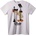 NOONEBRAND Тениска Disney Halloween Скелет - M, Black