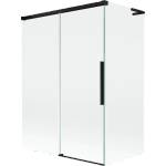 Mexen Rox L сгъваем параван за вана с 2 крила 120 + 70 x 150 cm, прозрачен, черен - 8C9L-120-070-70-00 (8C9L-120-070-70-00)
