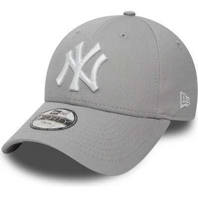 New Era 39thirty MLB League Basic NY Yankees Grey White