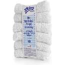 KIKKO BIO bavlnené froté obrúsky Organic 21x21 5 ks Biele
