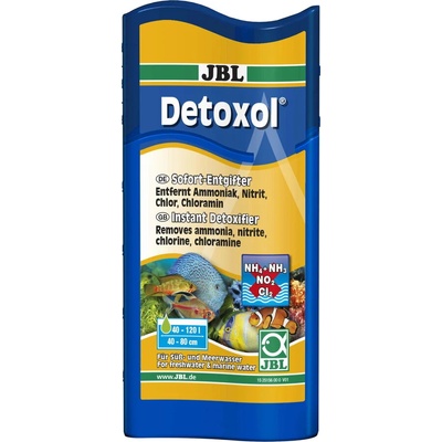 JBL Detoxol 100ml моментално премахва токсините от аквариумната вода
