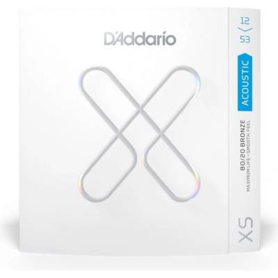 D'Addario XS 80/20 Bronze Coated Acoustic Guitar Strings