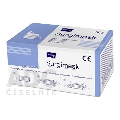 Surgimask Chirurgická maska na tvár 50 ks